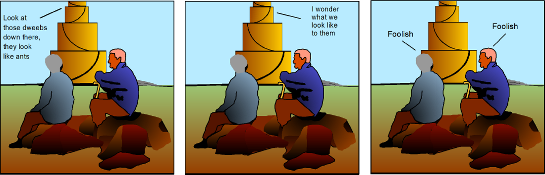 Tower of Babel Cartoon