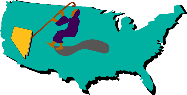 Nevada Map
                              Cartoon