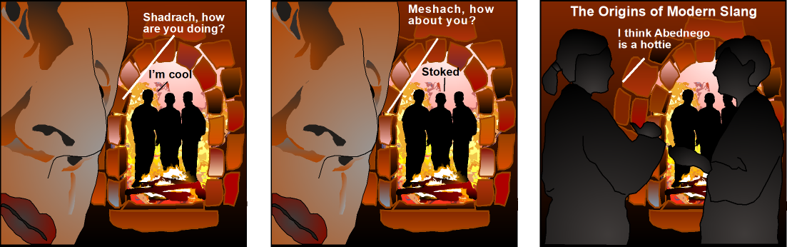 Shadrach Meshach Abednego Cartoon