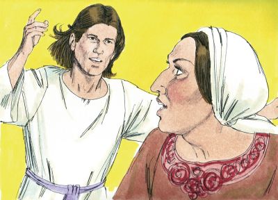Judges - Judges 13:1 Angel Appears to Wife of Manoah - Fun Bible