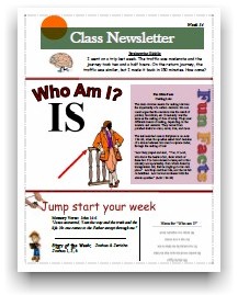 Class
                          Newsletter 14