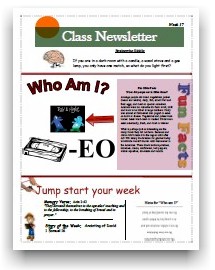 Class
                          Newsletter 17