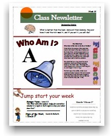 Class
                          Newsletter 18