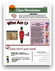Class
                          Newsletter 28
