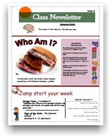 Class
                          Newsletter 32