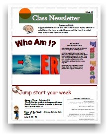 Class
                          Newsletter 35