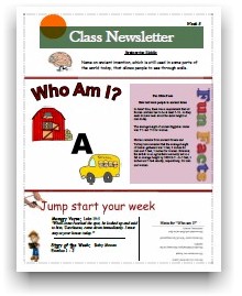 Class
                          Newsletter 8